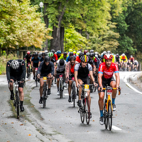 A cycling race BXL Tour